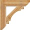 Ekena Millwork Merced Slat Rough Sawn Bracket, Western Red Cedar, 6"W x 30"D x 30"H BKT06X30X30MRC06RWR - alternate 2
